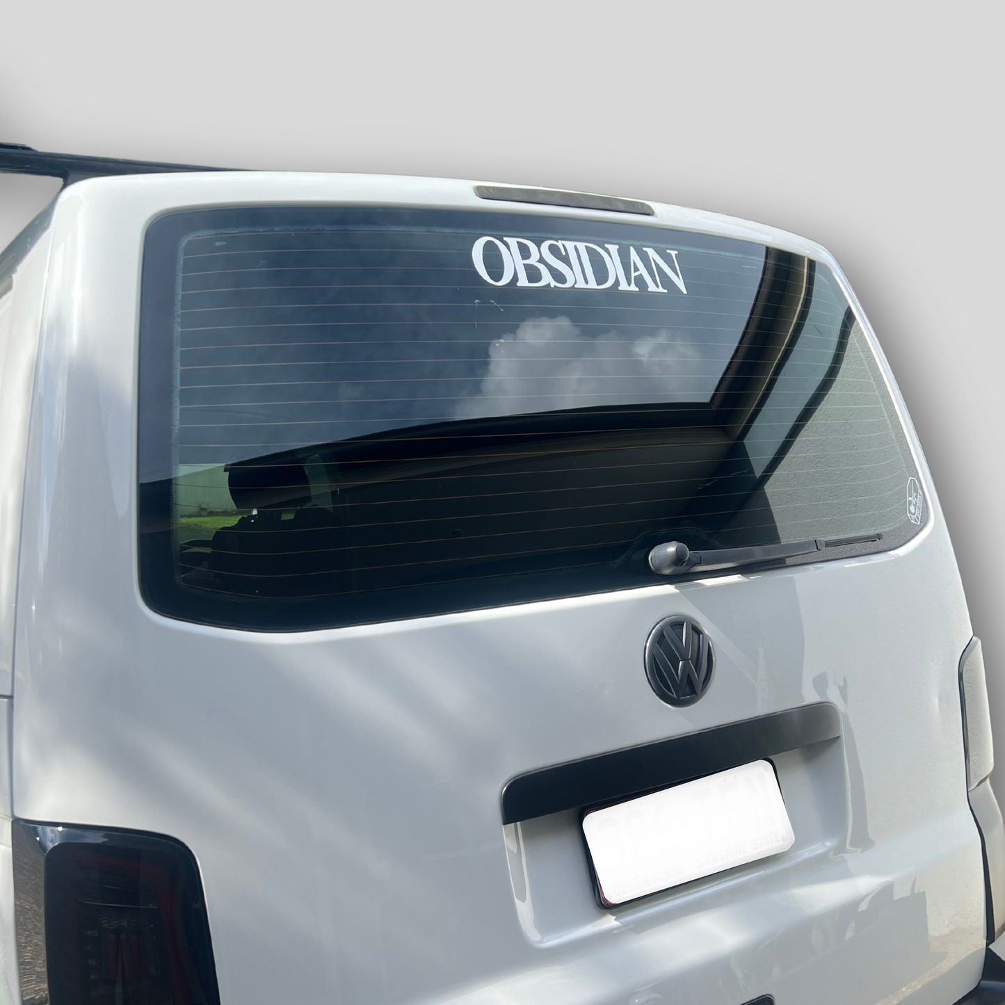 OBSIDIAN CAR STICKER