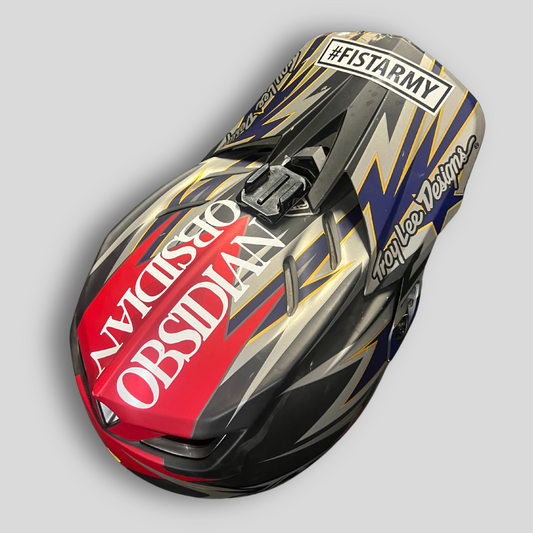 OBSIDIAN HELMET STICKER